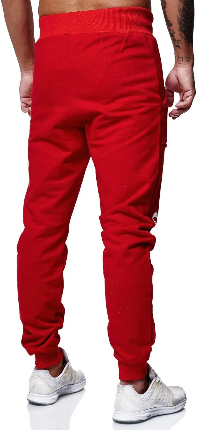 Marine Royal Men's Jogger Pants, Sports Fitness Running Casual Sweatpants