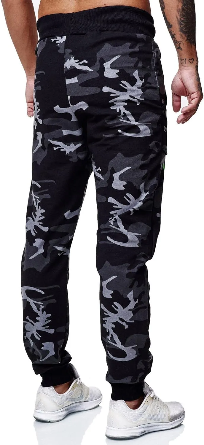 Marine Royal Men's Jogger Pants, Sports Fitness Running Casual Sweatpants