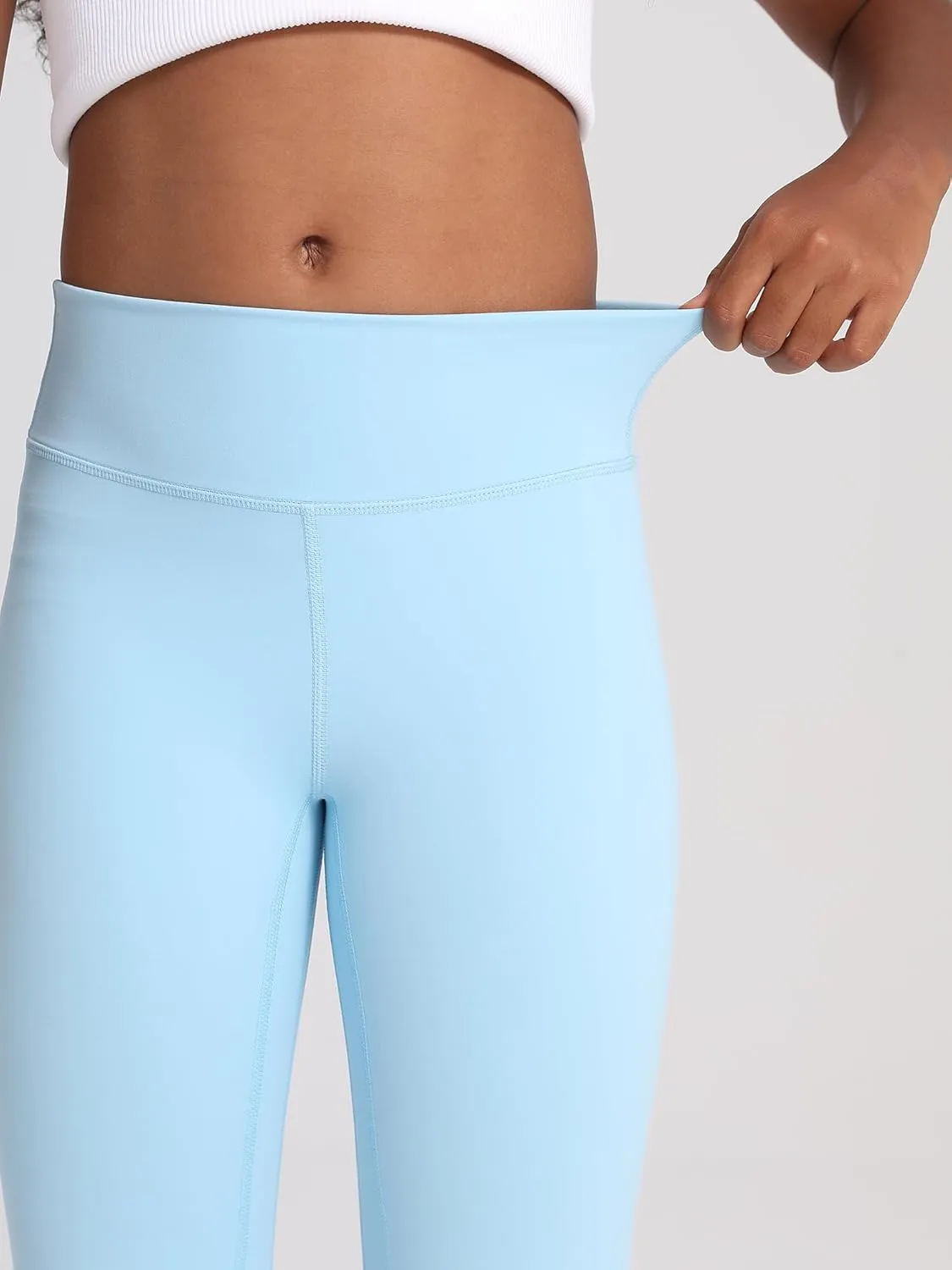 MCEDAR Girls Leggings Athletic Pants High Waisted Soft Yoga Pants Kids Workout Dance Tights Pants