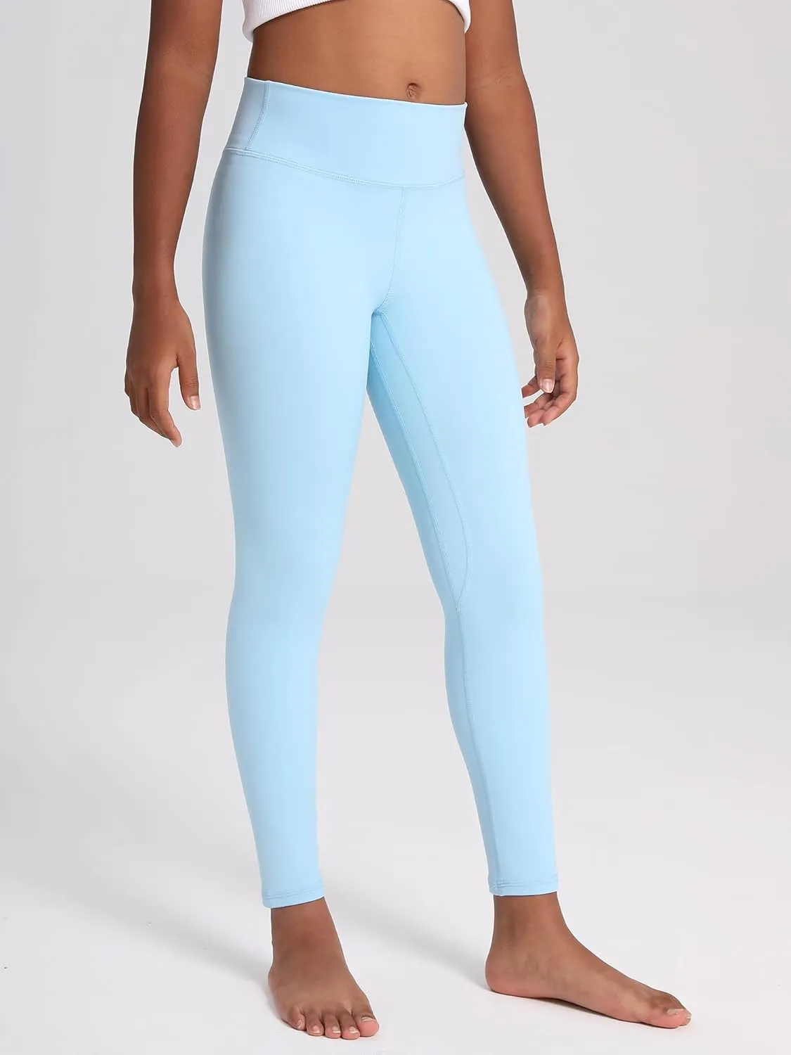 MCEDAR Girls Leggings Athletic Pants High Waisted Soft Yoga Pants Kids Workout Dance Tights Pants