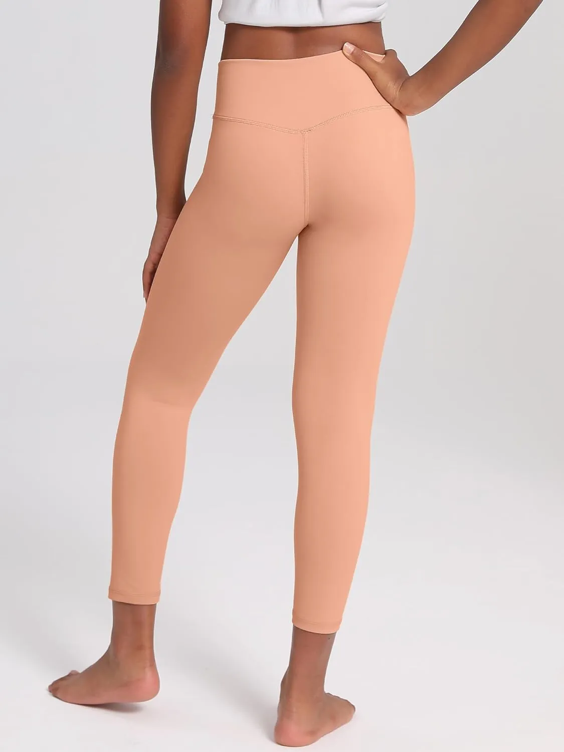 MCEDAR Girls Leggings Athletic Pants High Waisted Soft Yoga Pants Kids Workout Dance Tights Pants