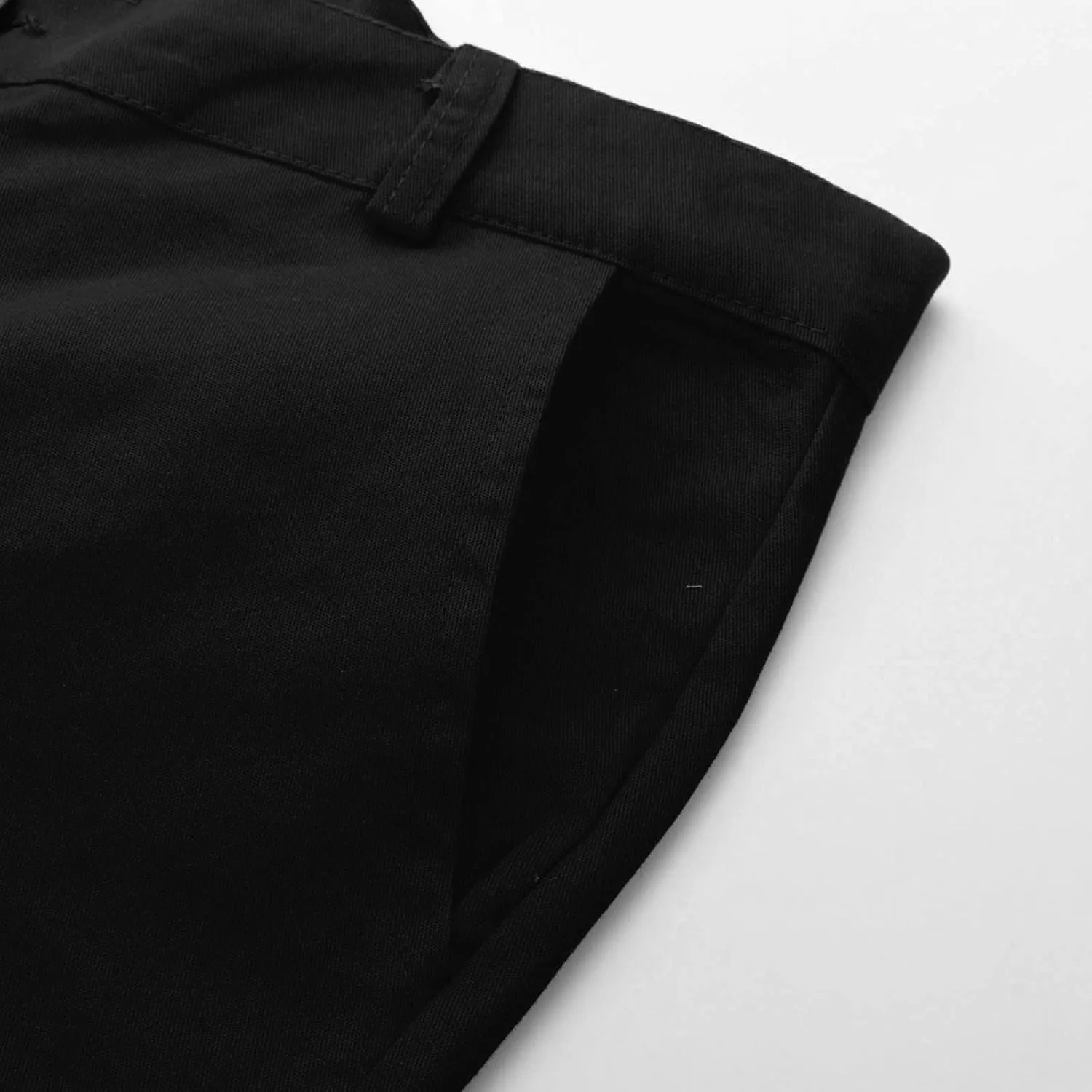 Mens Fashion Joggers Solid Color Trousers Casual Cotton Cargo Pants Loose Fit Hiking Pants Gym Sweatpants Overalls