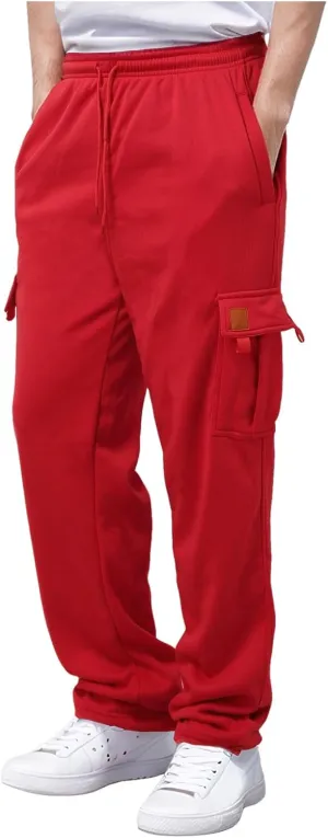 Mens Fashion Pants with Multi-Pocket Mens 2023 Classic Fit Fashion Work Trousers Hiking Outdoor Joggers Cargo Pants