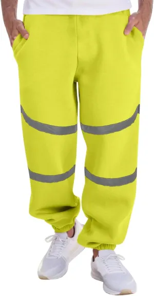 Mens Sweatpants with Pockets Big and Tall Baggy Stretch Drawstring Elastic Waist Athletic Jogger Sweat Pant with Pocket