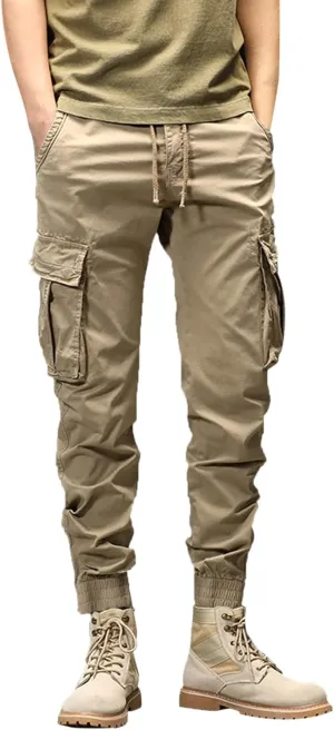Mens Sweatpants with Pockets Big and Tall Mens Long Pants Joggers for Men Cargo Athletic Casual Cargo Pants Military