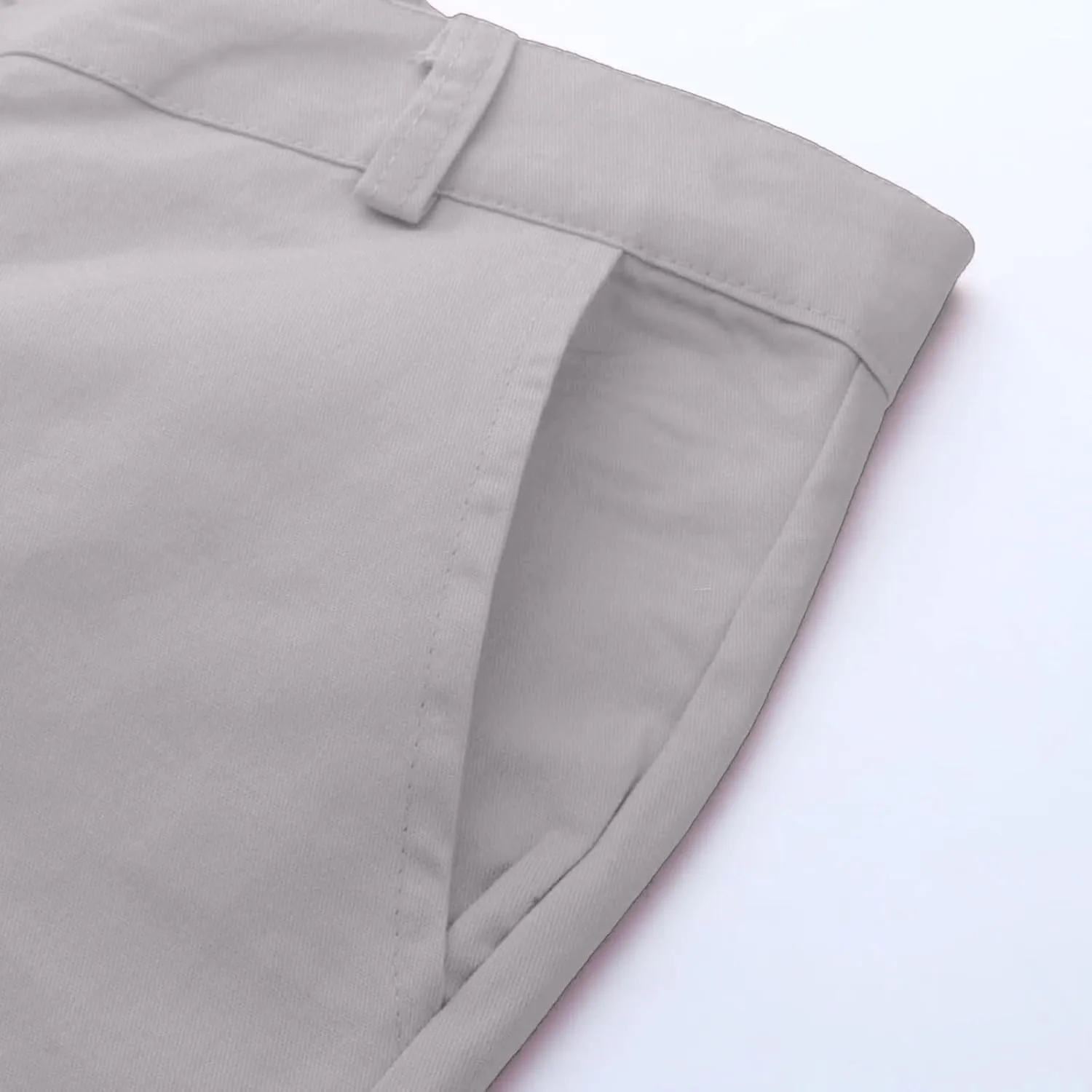 Men's Waterproof Hiking Pants Slim Fit Joggers Stretch Quick Dry Outdoor Pants with Pockets Skinny Buttoned Trousers