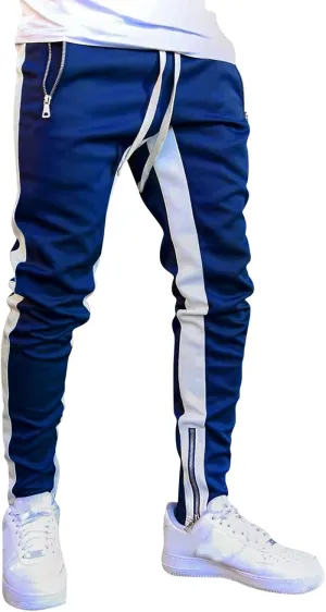 MIDOO Mens Pants Slim Fit Baggy Casual Yoga Pants Drawstring Athletic Pants Lightweight Joggers with Pockets