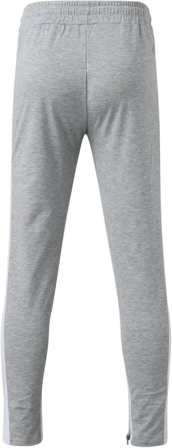 MIDOO Mens Pants Slim Fit Baggy Casual Yoga Pants Drawstring Athletic Pants Lightweight Joggers with Pockets