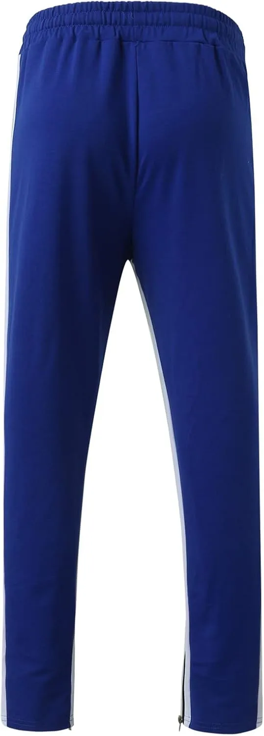MIDOO Mens Pants Slim Fit Baggy Casual Yoga Pants Drawstring Athletic Pants Lightweight Joggers with Pockets