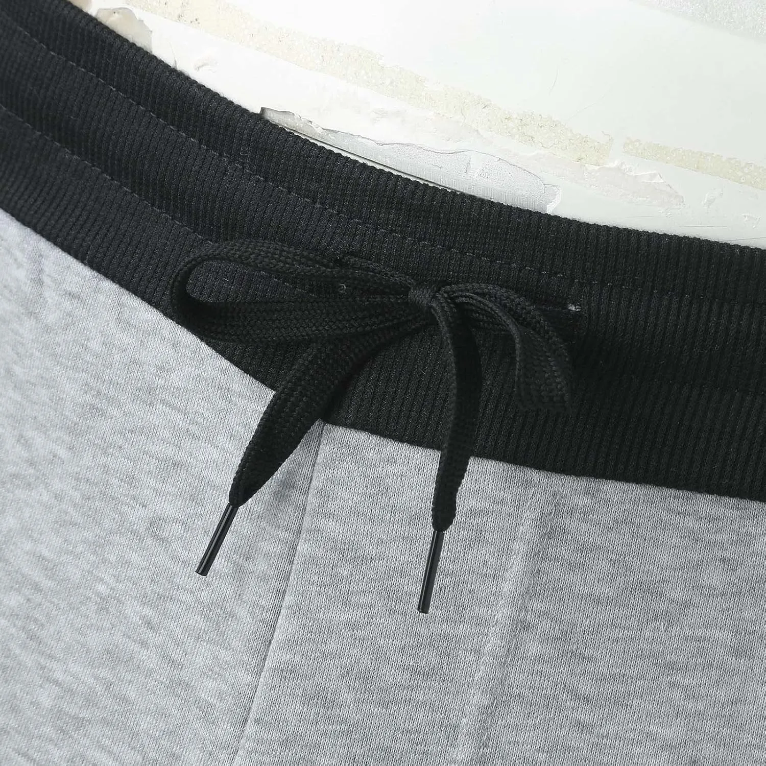 MIDOO Mens Sweatpants with Pockets Casual Solid Jogger Pants Lightweight Breathable Joggers Straight Leg Workout Pants