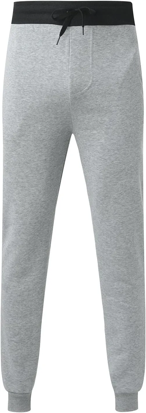MIDOO Mens Sweatpants with Pockets Casual Solid Jogger Pants Lightweight Breathable Joggers Straight Leg Workout Pants