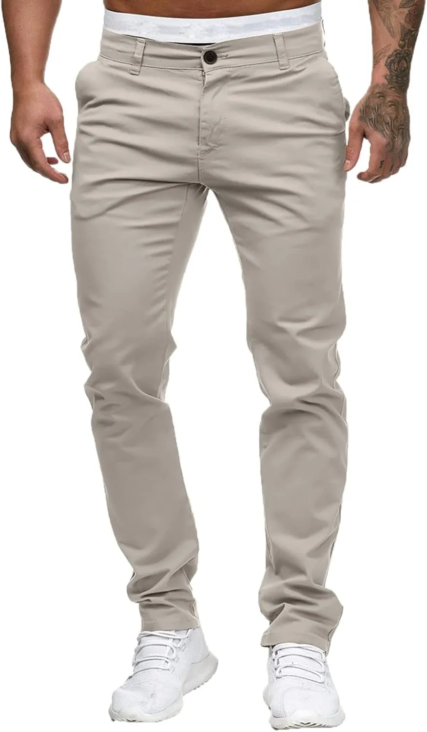 MIDOO Sweatpants for Men Baggy Baggy Casual Yoga Pants Drawstring Athletic Pants Lightweight Joggers with Pockets