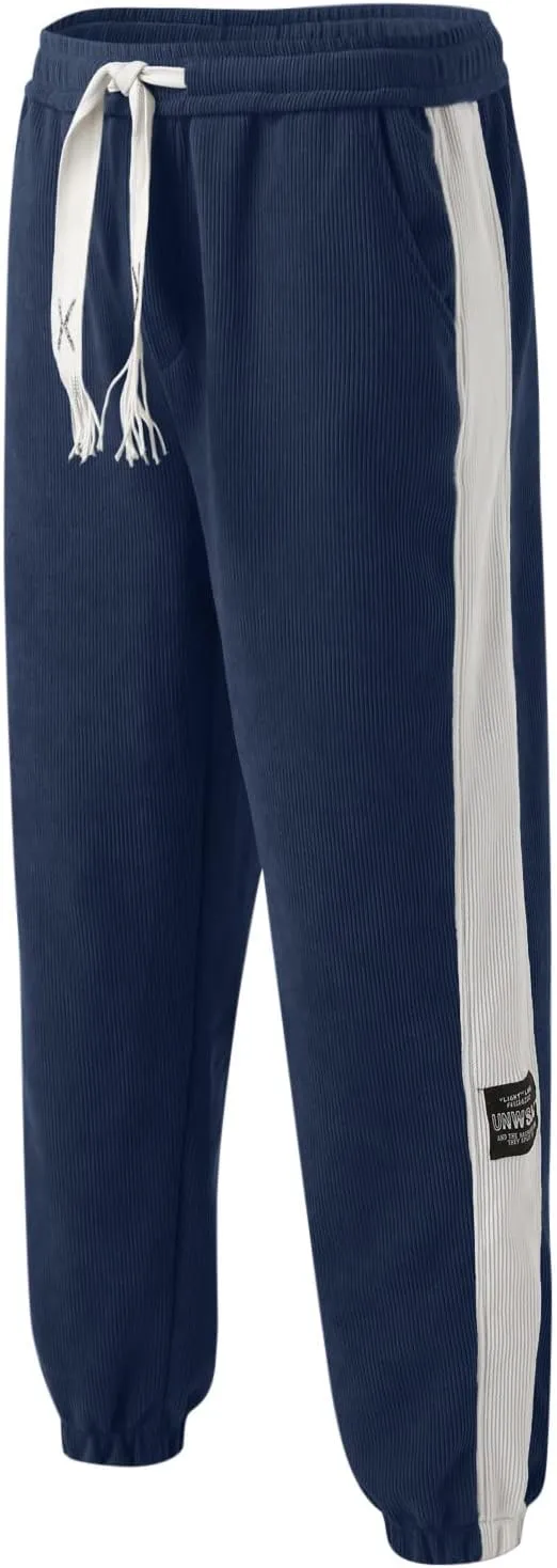 MIDOO Work Pants for Men Slim Fit Casual Athletic Tapered Sweatpants Jogger Loose Fit Active Workout Trousers