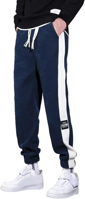 MIDOO Work Pants for Men Slim Fit Casual Athletic Tapered Sweatpants Jogger Loose Fit Active Workout Trousers