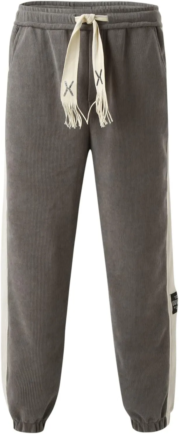 MIDOO Work Pants for Men Slim Fit Casual Athletic Tapered Sweatpants Jogger Loose Fit Active Workout Trousers