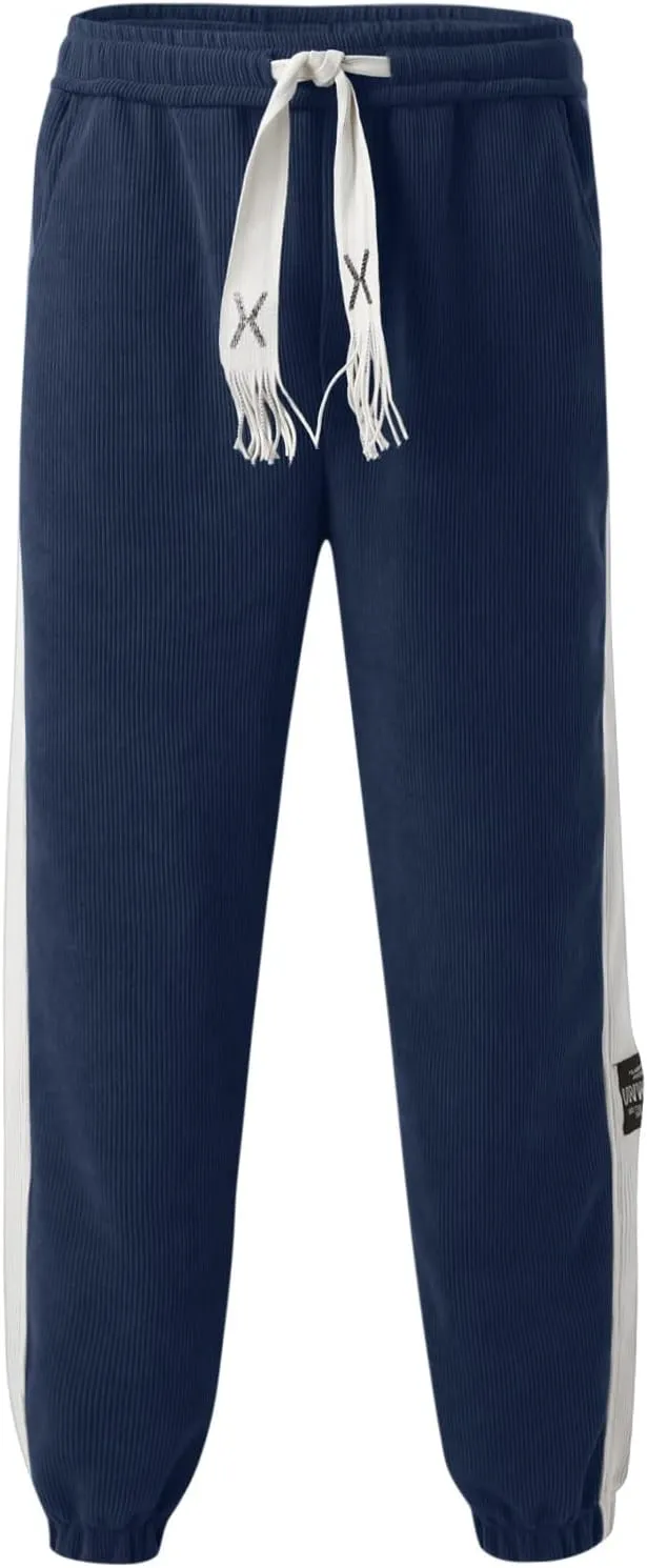 MIDOO Work Pants for Men Slim Fit Casual Athletic Tapered Sweatpants Jogger Loose Fit Active Workout Trousers
