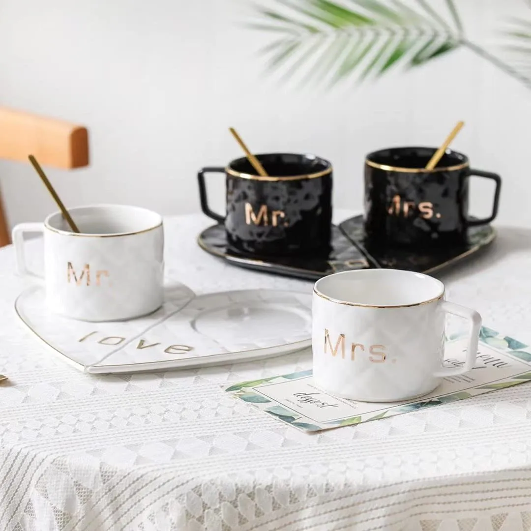 Mr and Mrs Ceramic Mug