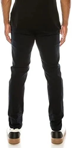NE PEOPLE Mens Chino Pants  Basic Classic Slim Fit Twill Stretch Solid Casual Work Trouser