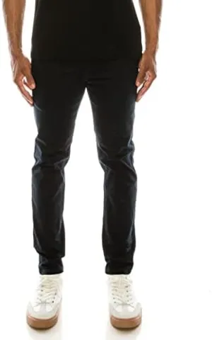 NE PEOPLE Mens Chino Pants  Basic Classic Slim Fit Twill Stretch Solid Casual Work Trouser