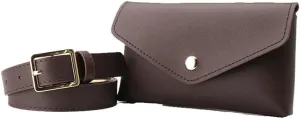 Novelty Women Waist Belt with Mini Leather Belt Pouch Bag Dress Pants Work Jeans Skirt Adjustable Belt