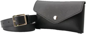 Novelty Women Waist Belt with Mini Leather Belt Pouch Bag Dress Pants Work Jeans Skirt Adjustable Belt