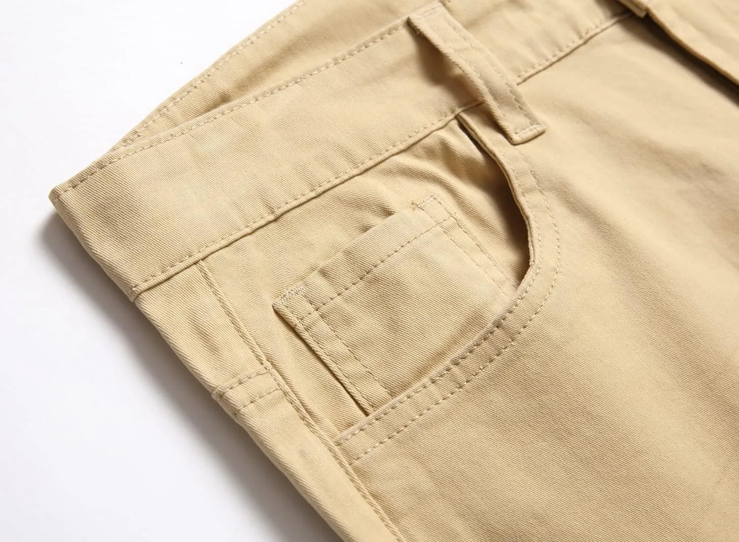 NOVOCCT Mens Dress Pants - Slim Fit Mens Casual Pants - Flat Front Stretch Skinny Business Casual Dress Chinos Pants for Men