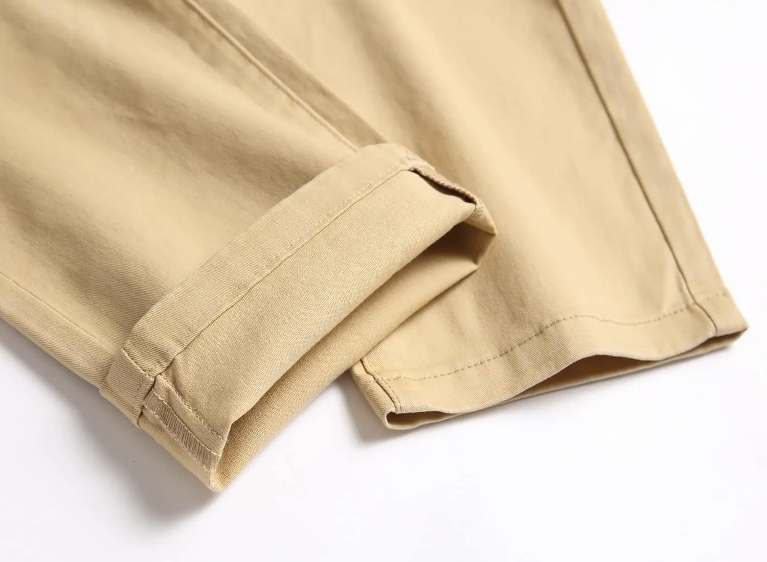 NOVOCCT Mens Dress Pants - Slim Fit Mens Casual Pants - Flat Front Stretch Skinny Business Casual Dress Chinos Pants for Men