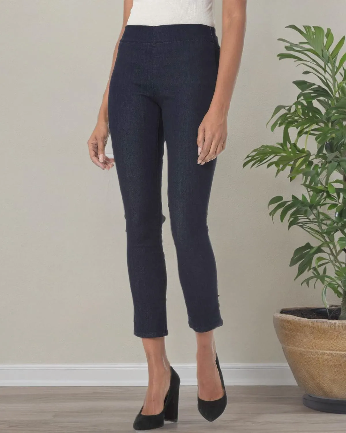 NYDJ Women's Pull-On Skinny Ankle Jeans | Slimming & Flattering Fit