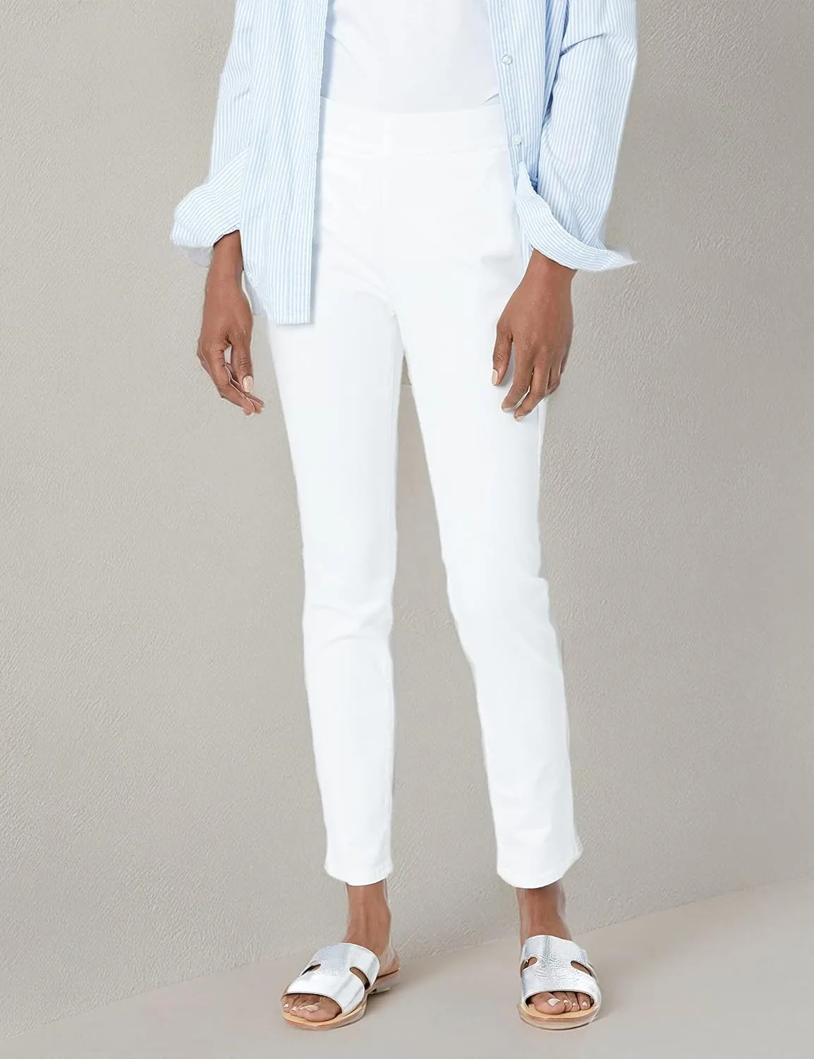 NYDJ Women's Pull-On Skinny Ankle Jeans | Slimming & Flattering Fit