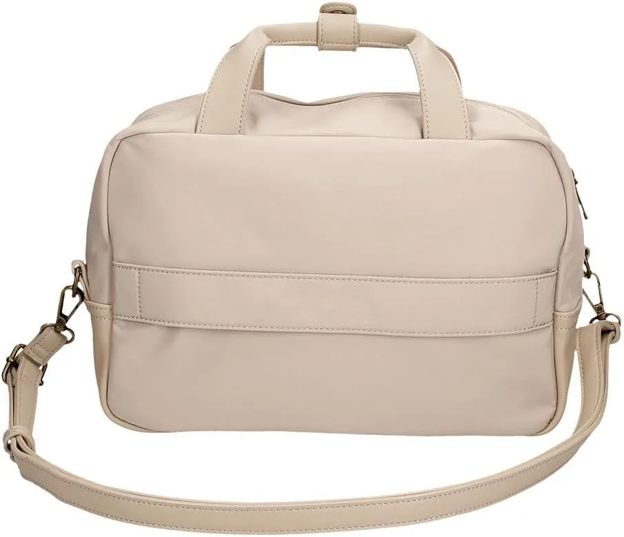 Pepe Jeans Morgan Adaptable Toiletry Bag with Shoulder Bag Beige 31x21x15cm Polyester and PU by Joumma Bags, Beige, One Size, Adaptable Toiletry Bag with Shoulder Bag, Beige, One Size, Adaptable