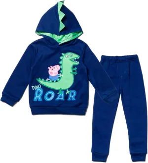Peppa Pig George Pullover Hoodie & Jogger Pants Toddler to Big Kid