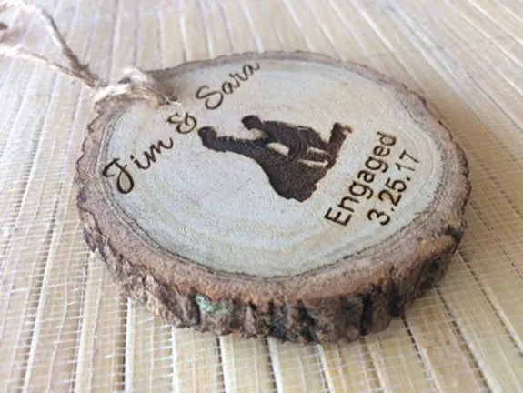 Personalized proposal ornament