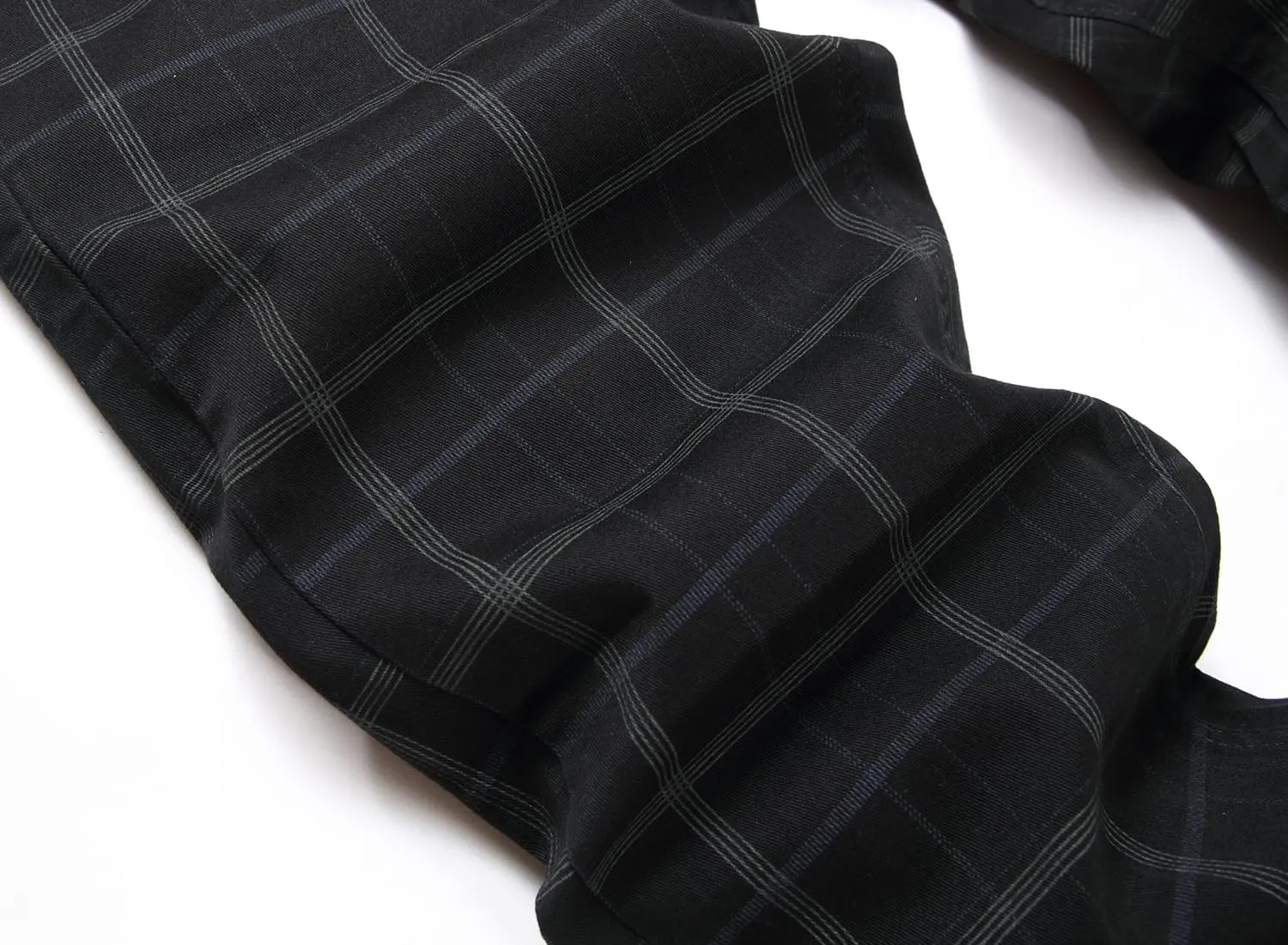 Plaid Pants for Men, Mens Skinny Stretch Slim fit Chinos Golf Business Dress Casual Pants