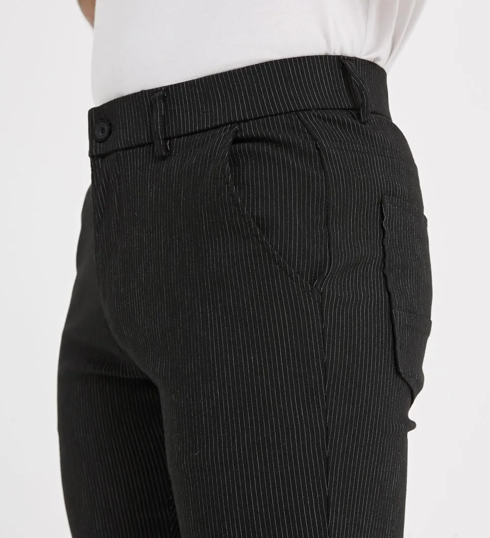 Plaid&Plain Men's Plaid Pants Skinny Dress Pants for Men Skinny Chino Pants Men