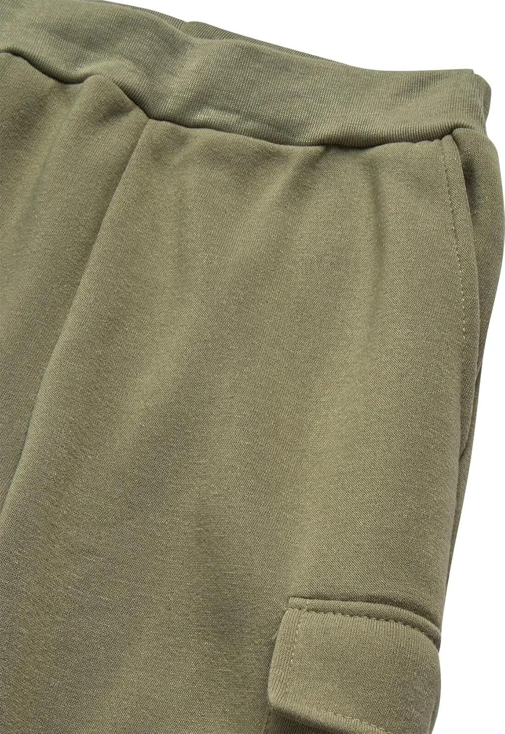 Real Love Girls' Jogger Set - 2 Piece Fully Sherpa Lined Fleece Zip Up Hoodie and Cargo Jogger Pants for Girls (5-16)
