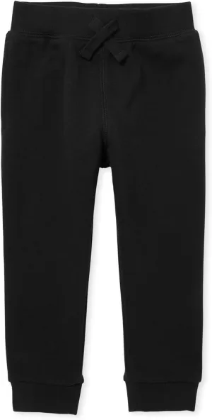 The Children's Place Baby Boys' Active Fleece Jogger Pants 2 Pack