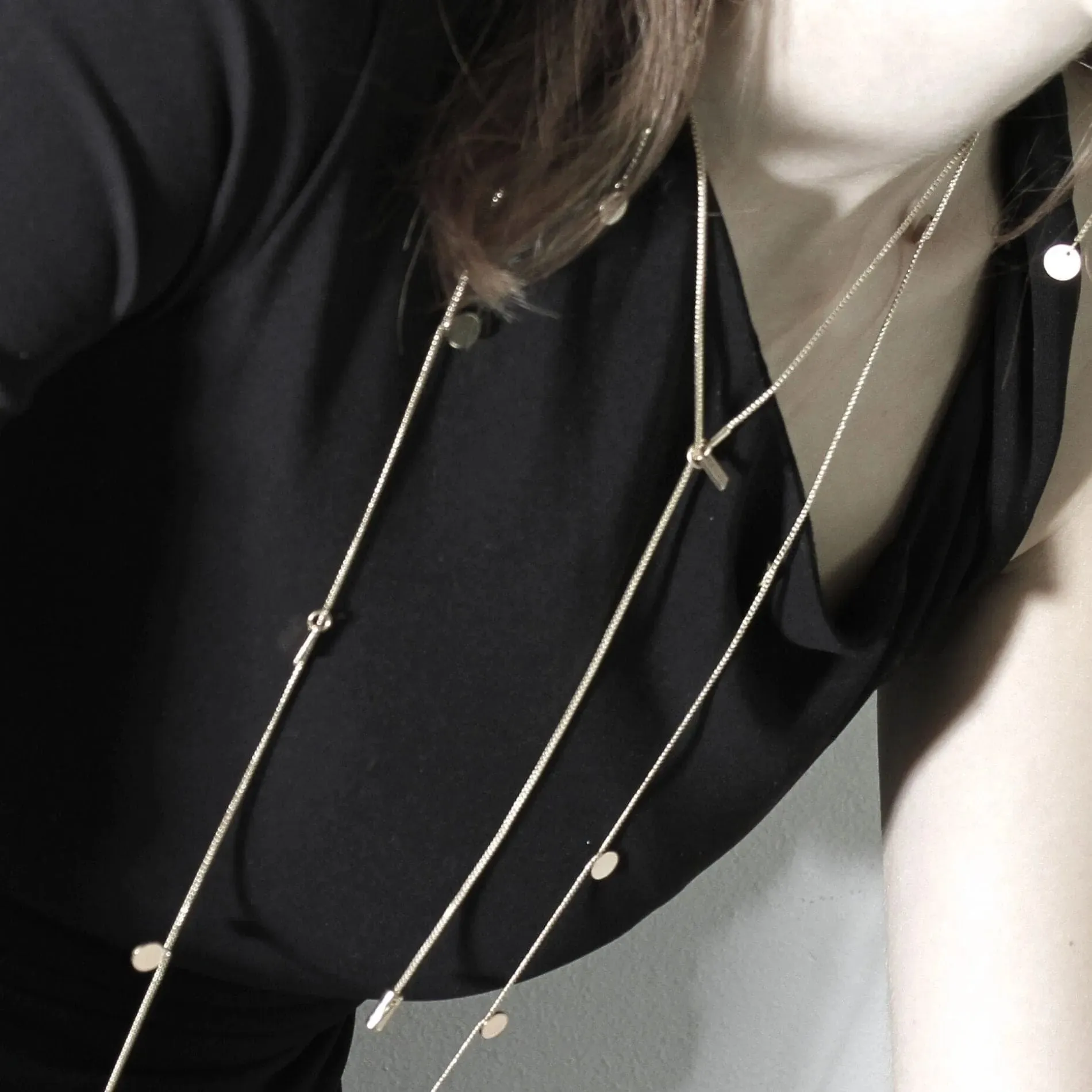 Theia Box Chain Necklace Gold Plating