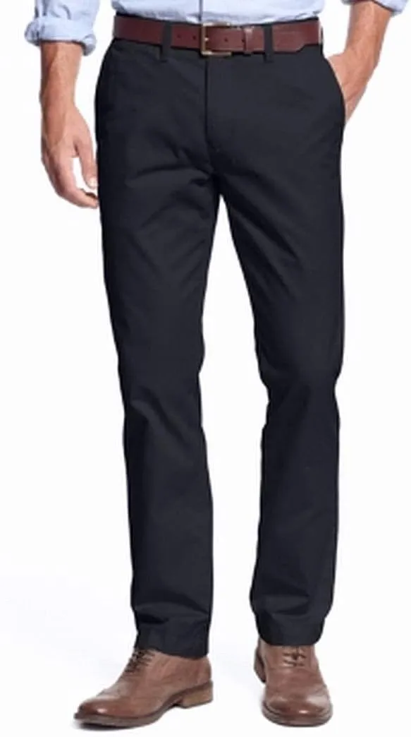 Tommy Hilfiger Men's Big & Tall Stretch Cotton Chino Pants in Classic Fit