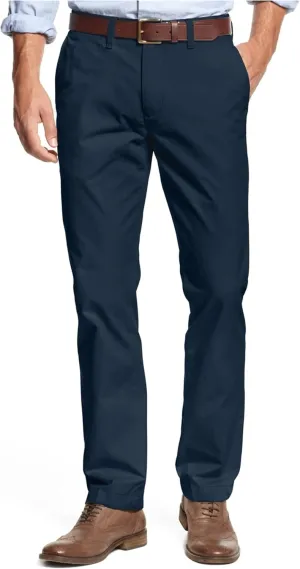 Tommy Hilfiger Men's Big & Tall Stretch Cotton Chino Pants in Classic Fit