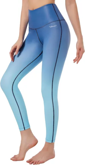 Ubestyle UPF 50  High Waist Women's Swim Pants Swim Leggings Swimming Tights Rash Guard Pants Sun Protective