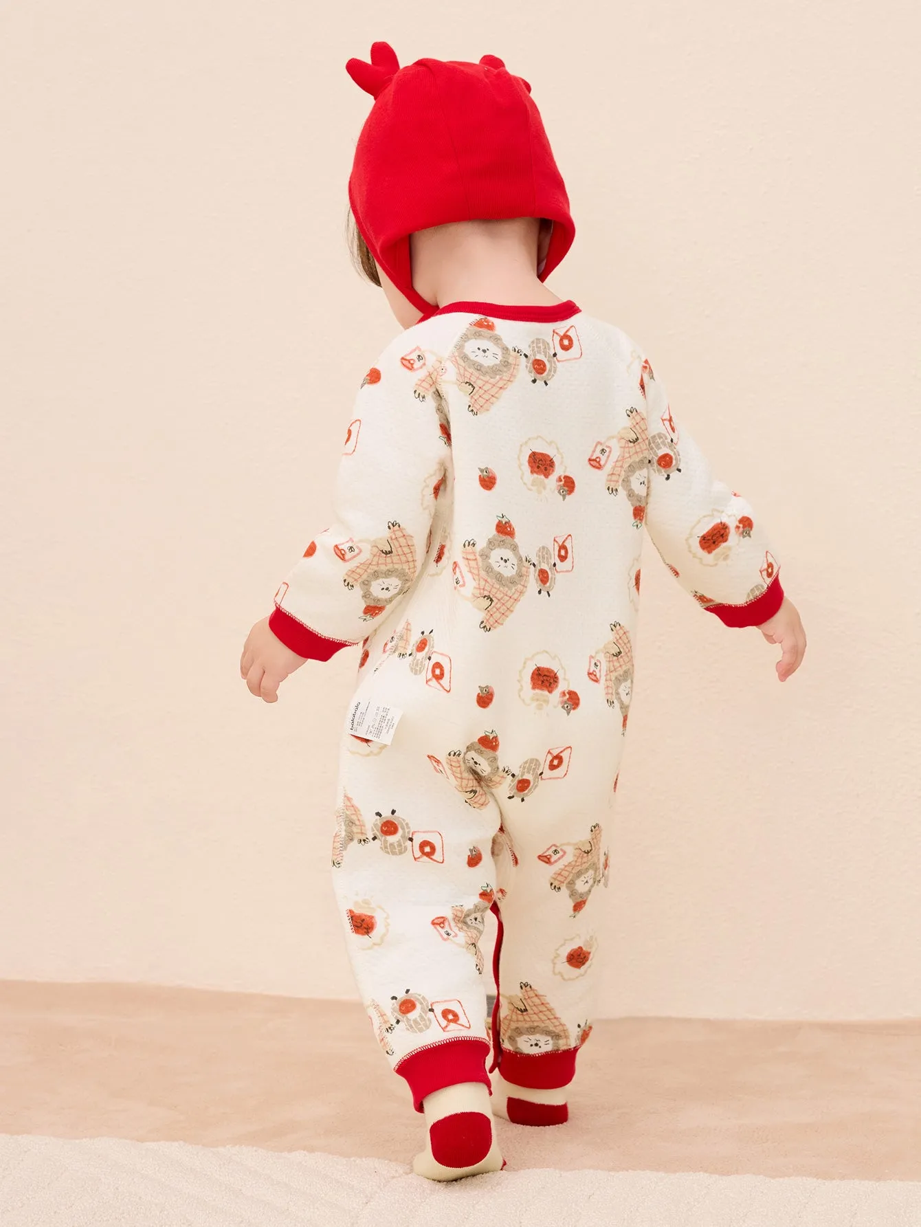 Unisex Baby Antibacterial New Year Bodysuit