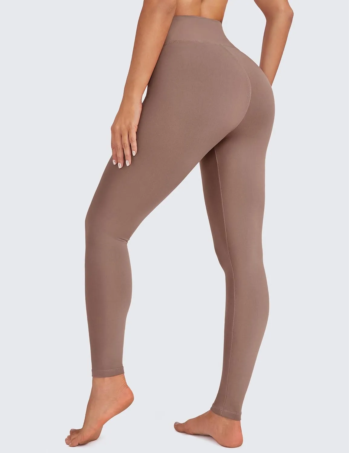 VALANDY Creamlush High Waisted Leggings for Women-Buttery Soft Solid Elastic Lounge Yoga Pants