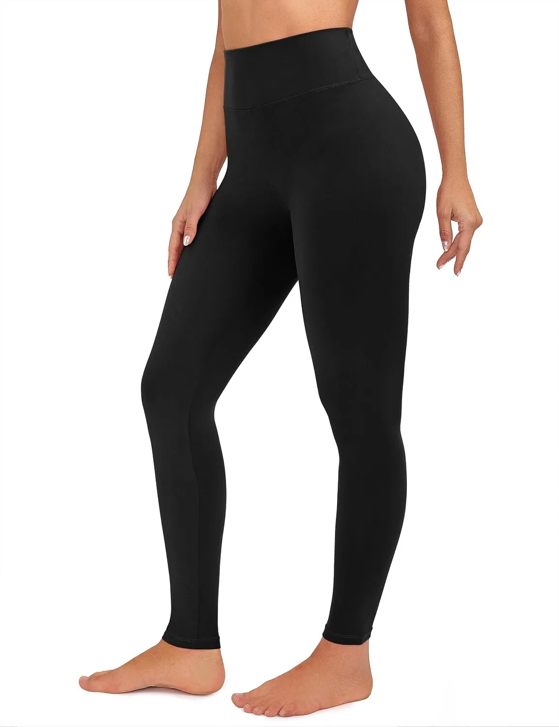 VALANDY Creamlush High Waisted Leggings for Women-Buttery Soft Solid Elastic Lounge Yoga Pants