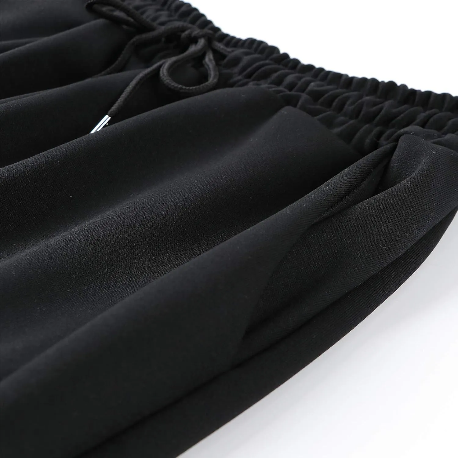 Women Jogger Sweatpants Solid High Waist Drawstring Baggy Pants Cinch Bottom Runing Workout Trousers with Pockets