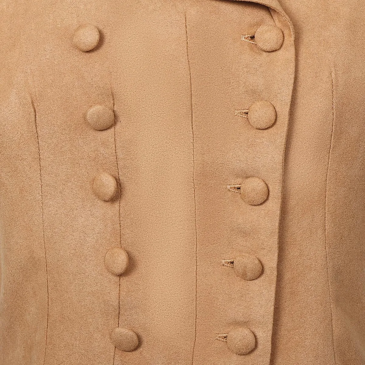 Women Victorian Edwardian Double Breasted Vest Waistcoat Vintage Steampunk Lapel Collar Fit Sleeveless Vest Jacket