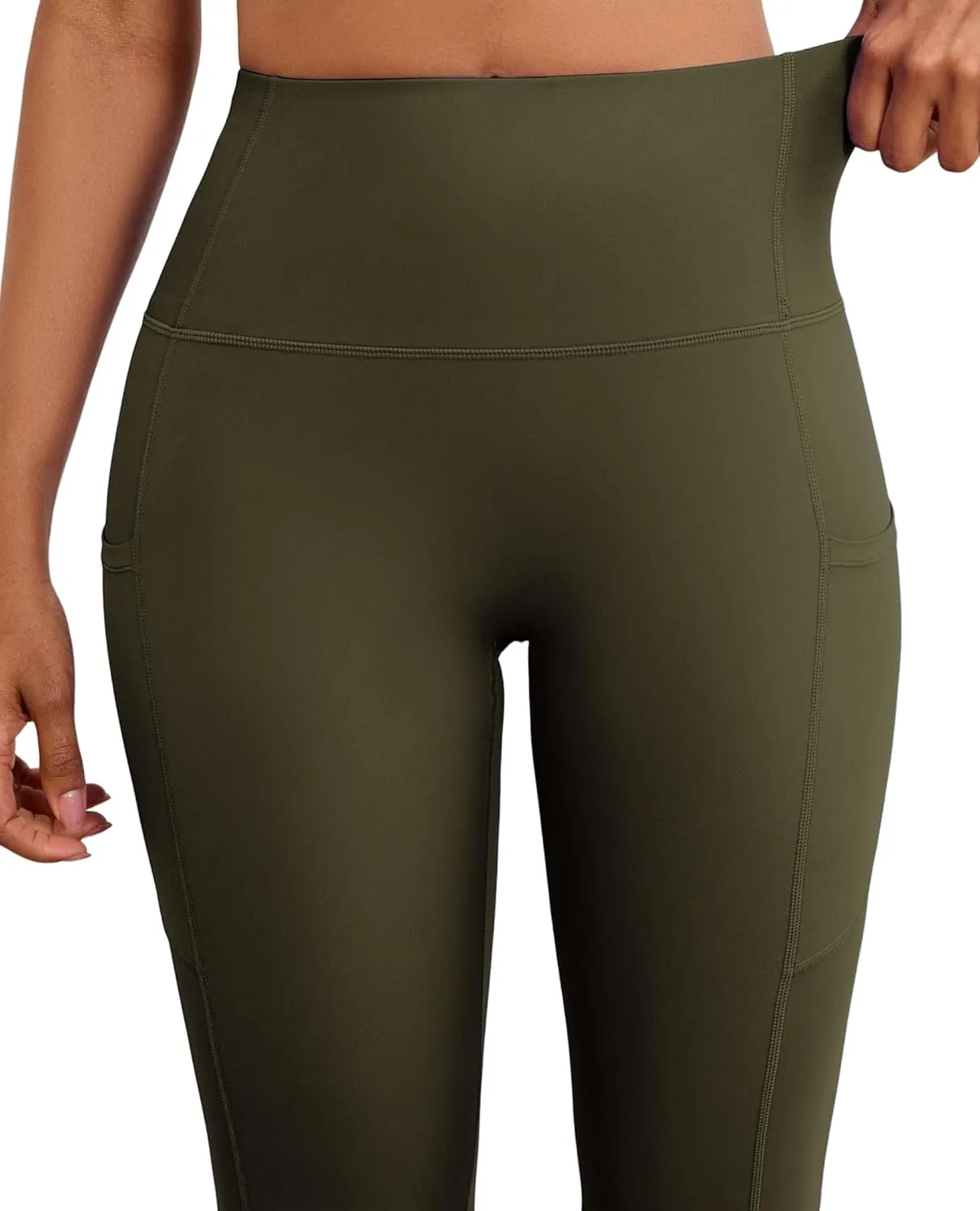 Womens Leggings with Pockets Tummy Control Workout Yoga Tights for Woman Sports Gym Butt Lift
