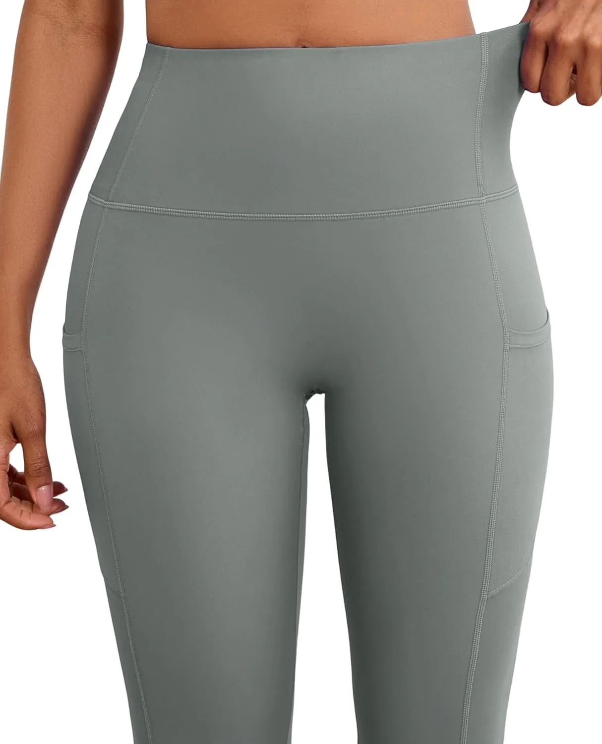 Womens Leggings with Pockets Tummy Control Workout Yoga Tights for Woman Sports Gym Butt Lift