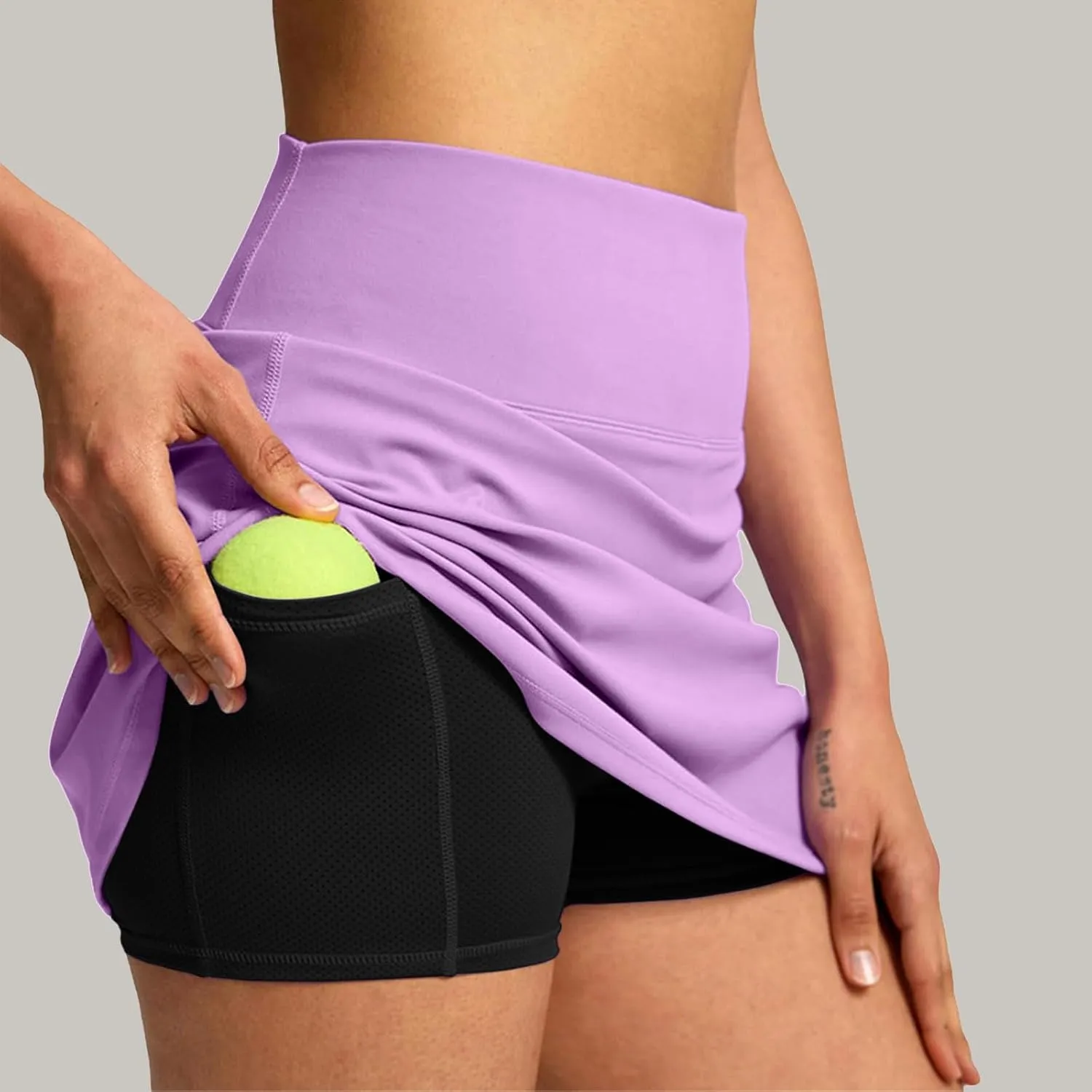 Women's Tennis Golf Skirts with Pockets High Waisted Inner Shorts Sport Workout Pleated Pickleball Athletic Skorts