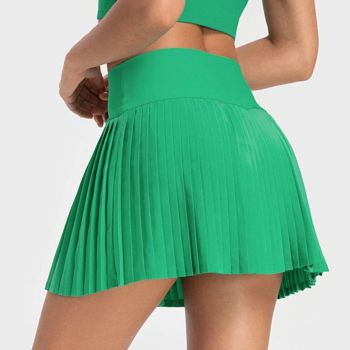 Womens Tennis Skirts with Pockets High Waist Workout Running Skirts Pleated Athletic Skirts Skort