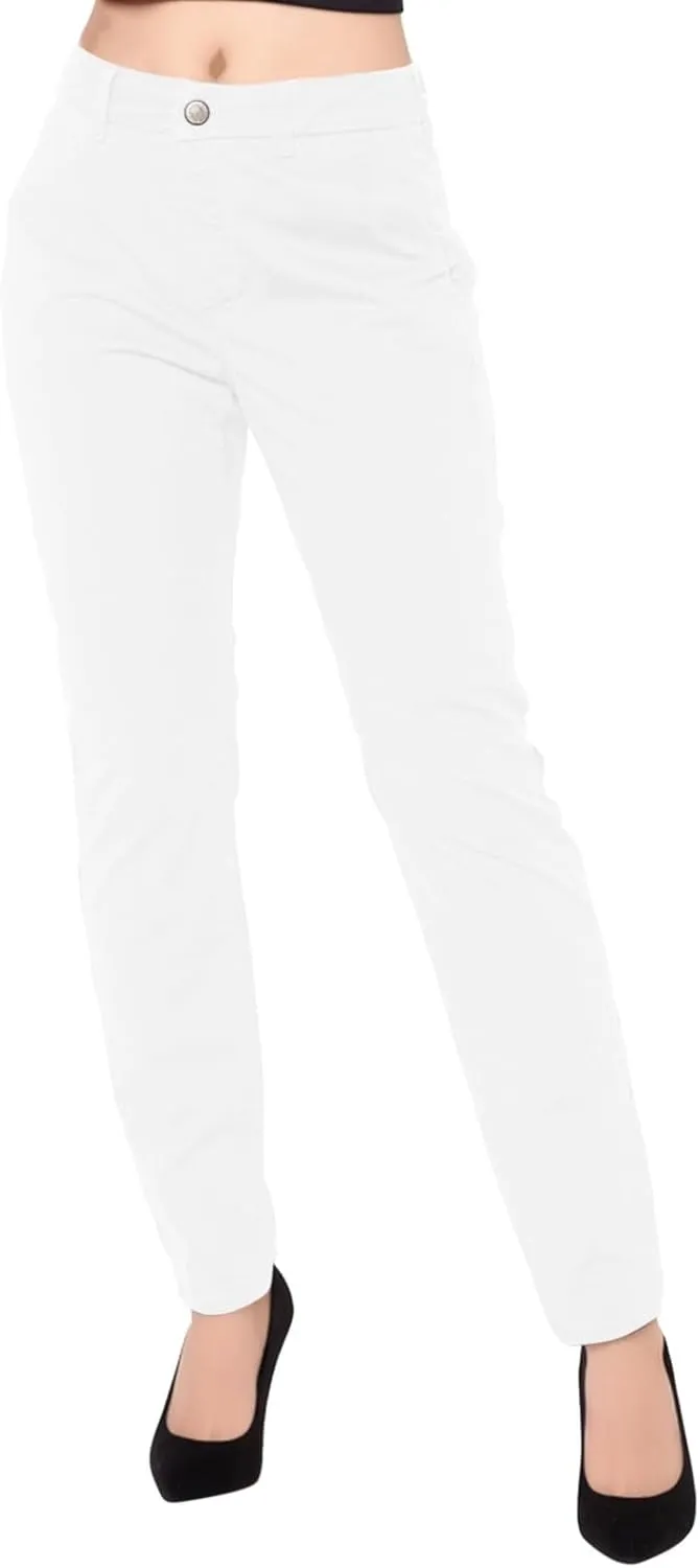 Womens Wide Leg Harem Pants Winter Formal Beach Jeans with Pockets Flare Leggings Straight Leg